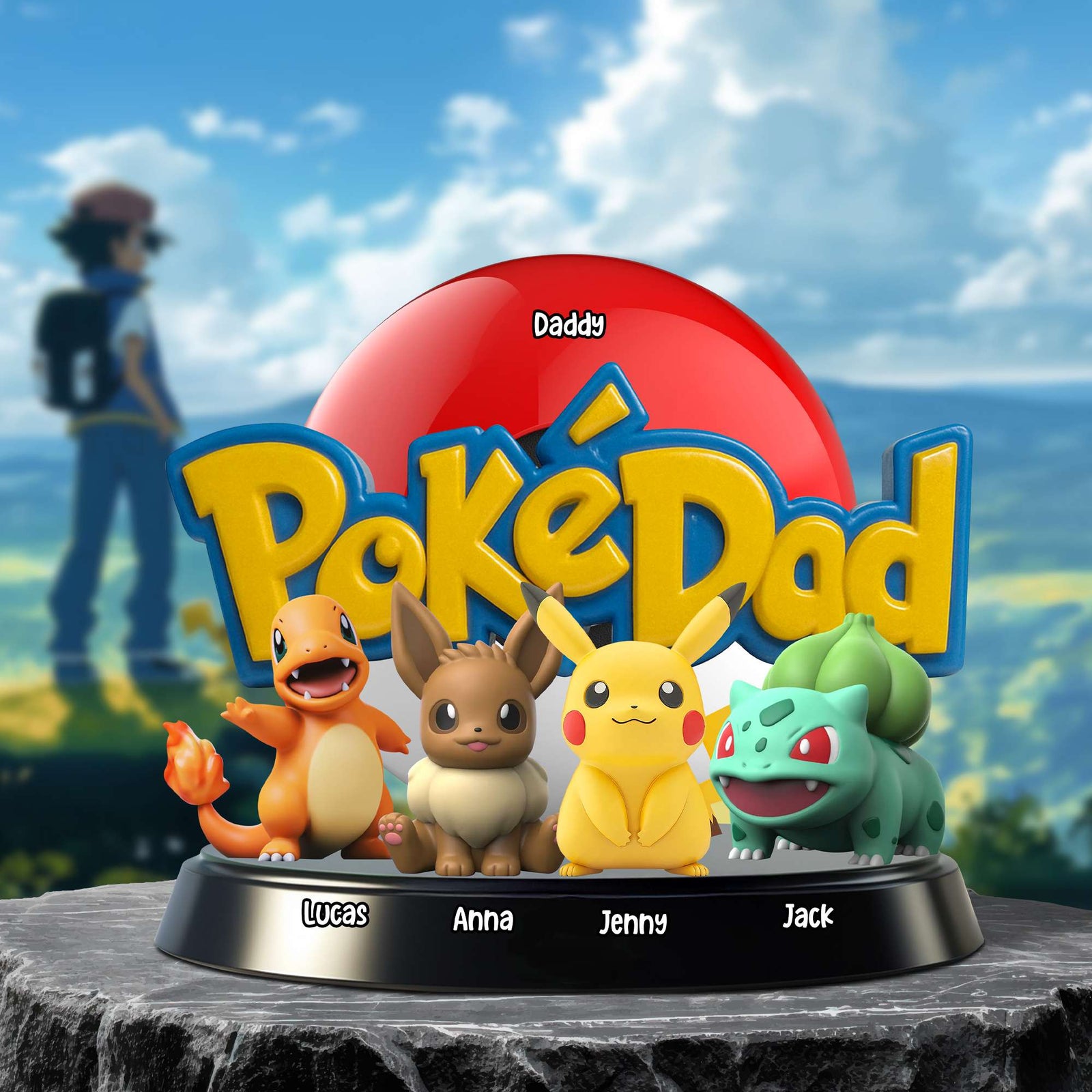 Dad Acrylic Plaque - Personalized Gifts For Dad 02KATN240425 - Shaped Plaques - GoDuckee