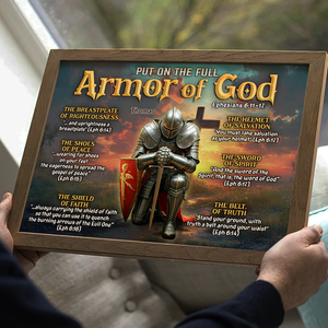 Kneeling Knight Canvas Print - Gifts For Christians 07hupu110625 - Poster & Canvas - GoDuckee