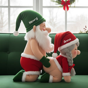 Gnome Old Couple Pillow Personalized Gifts For Couple 01OHDT131125 - Pillow - GoDuckee