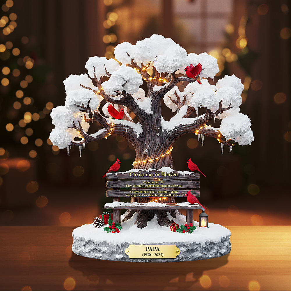 Personalized Christmas Gifts For Heaven Memorial Plaque 04tota230925 - Shaped Plaques - GoDuckee