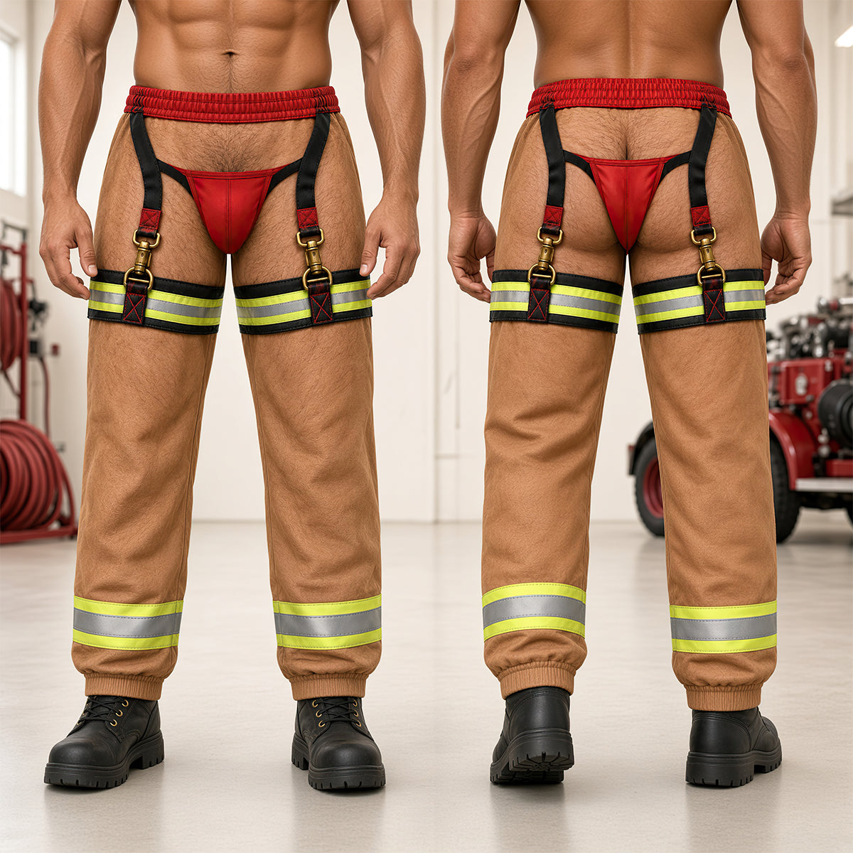 Funny Firefighter Sweatpants - Personalized Gifts For Firefighter 01ohdt230926 - Shorts and Pants - GoDuckee