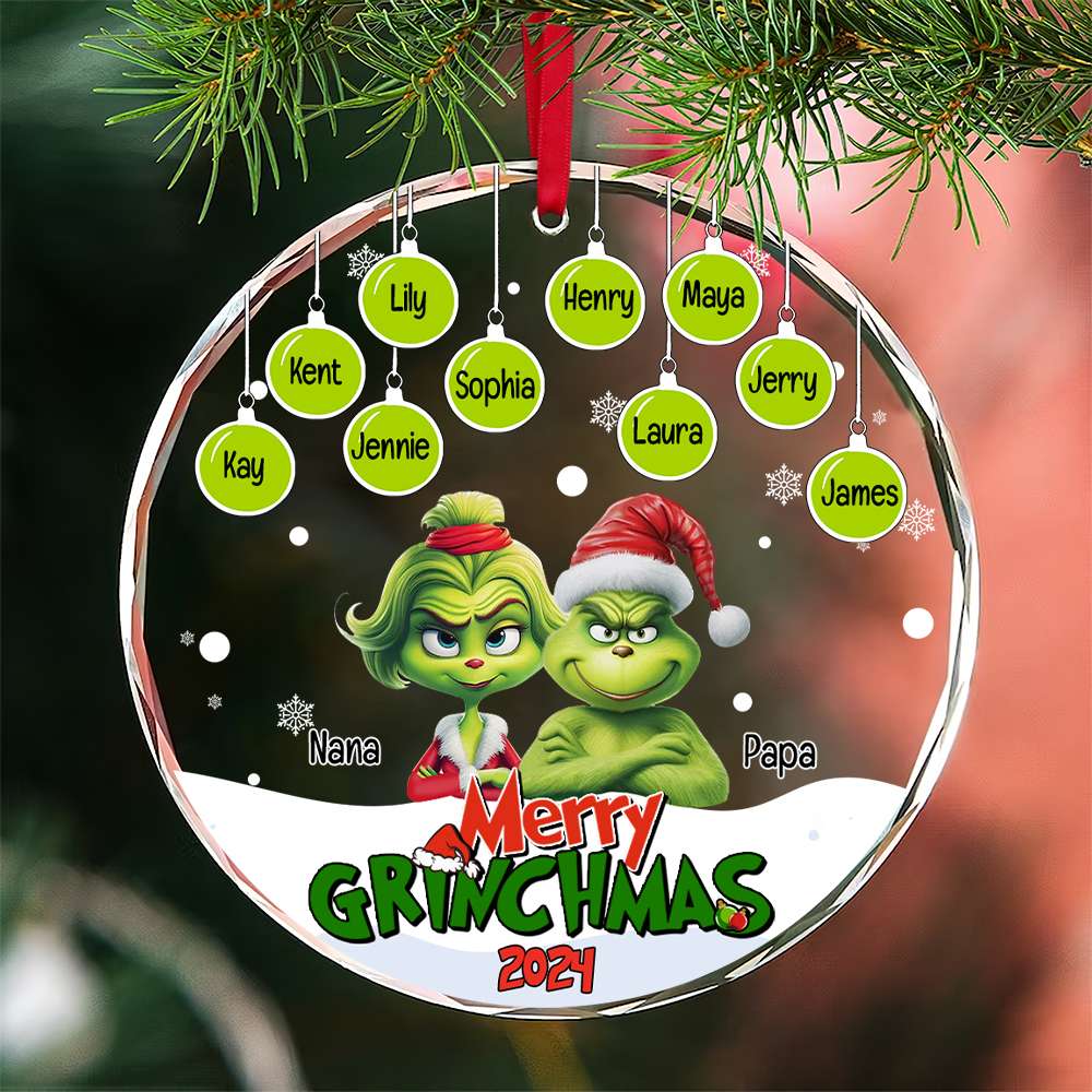 Personalized Gifts For Family Christmas Ornament 04xqlu041024 - Ornament - GoDuckee