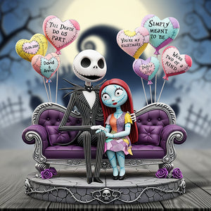 Till Death Couple Acrylic Plaque - Personalized Gifts For Couple 02TOQN200625 - Shaped Plaques - GoDuckee