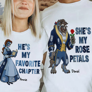 The Enchanted Couple Shirt - Personalized Gifts For Couples 02TGLU060625 - Shirts - GoDuckee