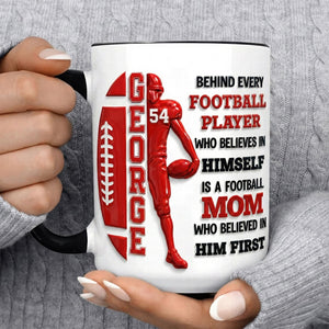 Football Mom Coffee Mug – Personalized Gifts For Mom 01huqn050126 - Coffee Mug - GoDuckee