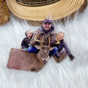 Custom Photo Gifts For Hunting Lovers Ornament 174acvp140924