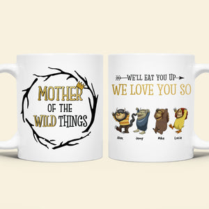 Personalized Gifts For Mom Coffee Mug Mother Of The Wild Things 02NAHN270324 - Coffee Mugs - GoDuckee