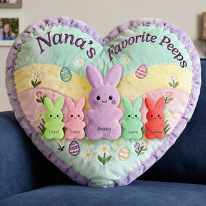 Grandma Peep Easter Custom Shape Pillow - Personalized Gifts For Grandma 05naqn300126 - Pillow - GoDuckee
