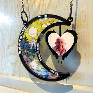 Custom Photo Gifts For Family Suncatcher Window Hanging Ornament 02KAMH120624 - Ornament - GoDuckee