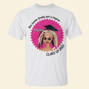Finally Got A Degree, Class Of 2023, Gifts For Graduation, Personalized Shirt, Journey To Success, 04qhpo180723 - Shirts - GoDuckee