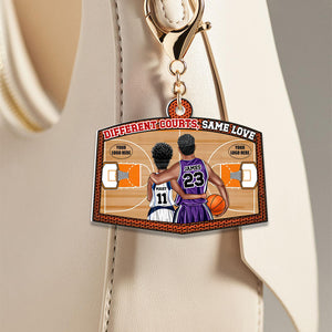 Personalized Gifts For Basketball Couple Lover Keychain 01DTDT270225TM - Keychains - GoDuckee