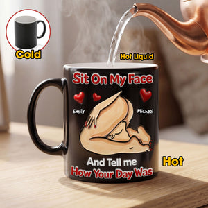 After A Long Day Magic Coffee Mug - Personalized Gifts For Naughty Couples 02HUTI210426 - Coffee Mug - GoDuckee