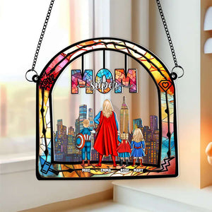Personalized Gifts For Mom Suncatcher Ornament 03OHMH130225PA - Ornament - GoDuckee