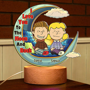 Personalized Gifts For Couple Lover Led Night Light Moon and Back 05XQDT201224HH - Led Night Light - GoDuckee