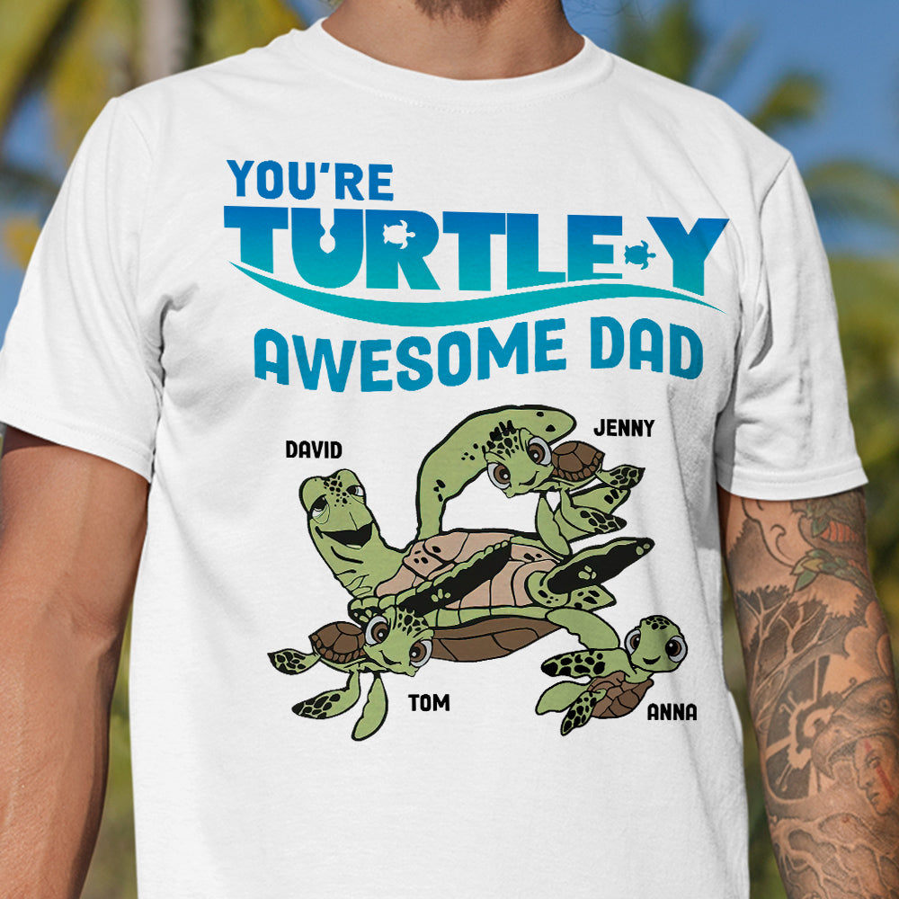 Personalized Gifts For Dad Shirt Awesome Dad 03natn210224 - 2D Shirts - GoDuckee