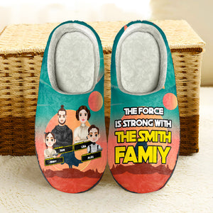 Personalized Gifts For Family Slippers 03XQMH270924HG - Shoes - GoDuckee