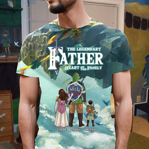 Personalized Gifts For Dad 3D Shirt 03KADT230424HG Father's Day - 3D Shirts - GoDuckee