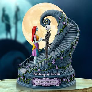 Horror Midnight Couple Acrylic Plaque Personalized Gifts For Couple 03OHDT300525 - Shaped Plaques - GoDuckee