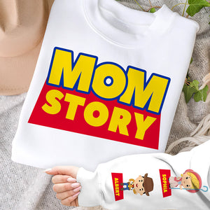 Personalized Gifts For Mom Shirt Mama Story 021KAQN150425 - AOP Products - GoDuckee