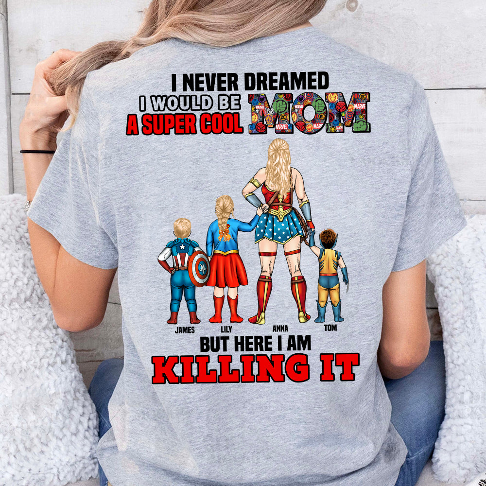 Personalized Gifts For Mom Shirt Super Cool Mom 061hutn300324pa - 2D Shirts - GoDuckee