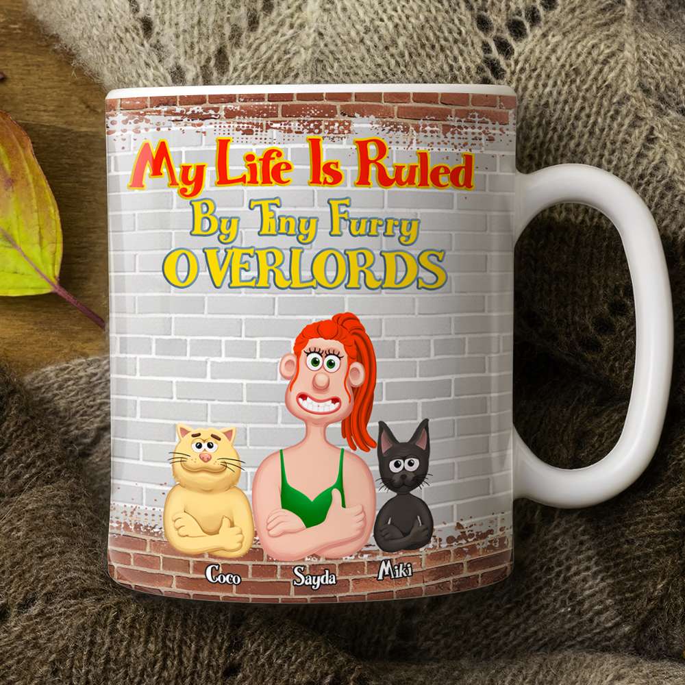 Personalized Gifts For Mom Coffee Mug Cat Mom 05KAMH030325PA - Coffee Mug - GoDuckee
