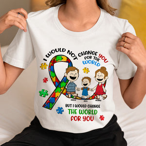 Personalized Gifts For Autism Kids Shirt Cartoon Kid 03TOMH190225HH - Shirts - GoDuckee