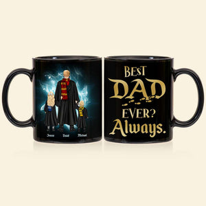 Father's Day- 02DNHN080523TM Personalized Black Mug - Coffee Mug - GoDuckee