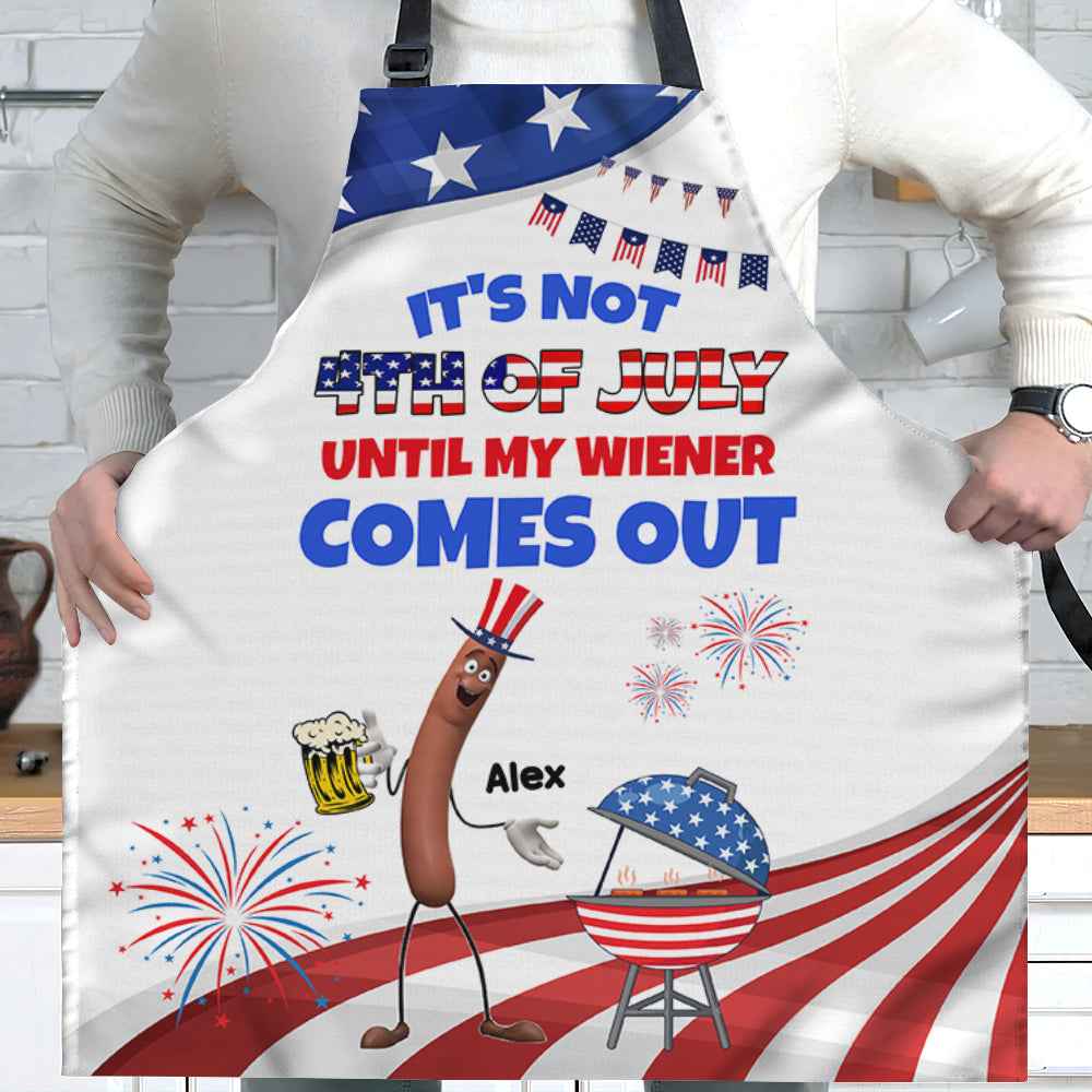 Personalized Gifts For Independence Day Apron 04ohmh050624 - Aprons - GoDuckee
