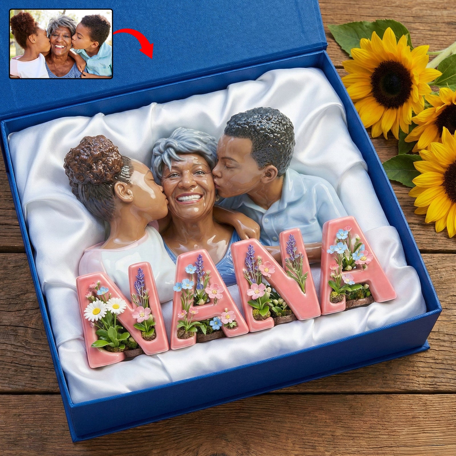 Love Acrylic Plaque - Custom Photo Gifts For Mother and Grandma 03huqn130226 - Shaped Plaques - GoDuckee