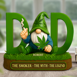 Weed Dad Plaque - Personalized Gifts For Dad 02topu170525 - Shaped Plaques - GoDuckee