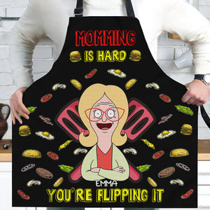 Personalized Gifts For Moms Aprons Momming Is Hard 03TOLU230125HG - Aprons - GoDuckee
