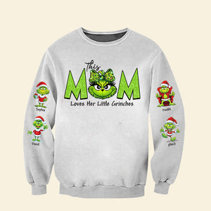 Personalized Gifts For Mom, Cartoon Christmas Shirt 02NAQN180924 - AOP Products - GoDuckee