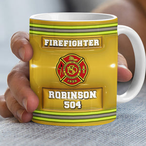 Custom Logo Gifts For Firefighter Coffee Mug 02acqn010824 - Coffee Mug - GoDuckee