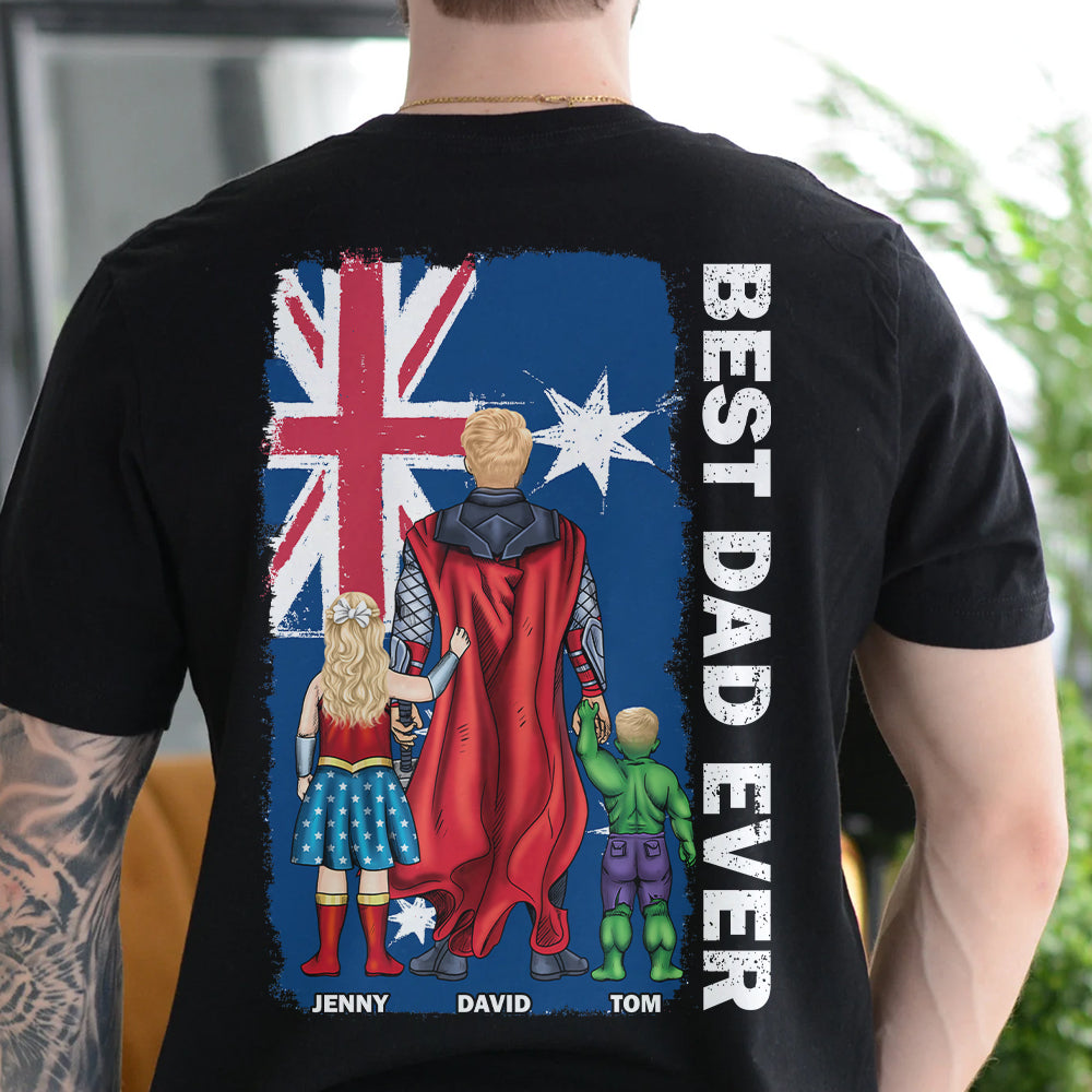 Best Dad Ever-04natn150623tm Personalized Shirt - Shirts - GoDuckee