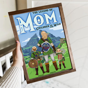 Personalized Gifts For Mom Canvas Print The Legend Of Mom 03NAQN220325HG - Poster & Canvas - GoDuckee