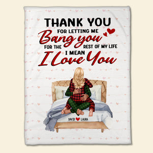 Personalized Blanket - Gift for Couple - 02QHPO131123HH - Blanket - GoDuckee