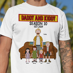 Personalized Gifts For Dad Shirt 04ohtn040425hg Daddy And Kiddy - Shirts - GoDuckee
