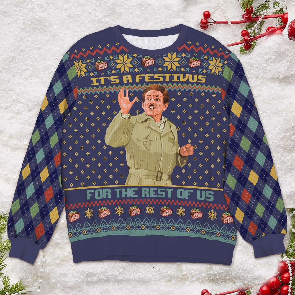Gifts For Movie Fan Lover Sweatshirt Ugly Christmas 03XQTN211124 - Ugly Christmas Sweater - GoDuckee