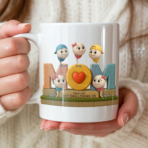 Mom Coffee Mug - Personalized Gifts For Mother 04OHLU170425 - Coffee Mug - GoDuckee