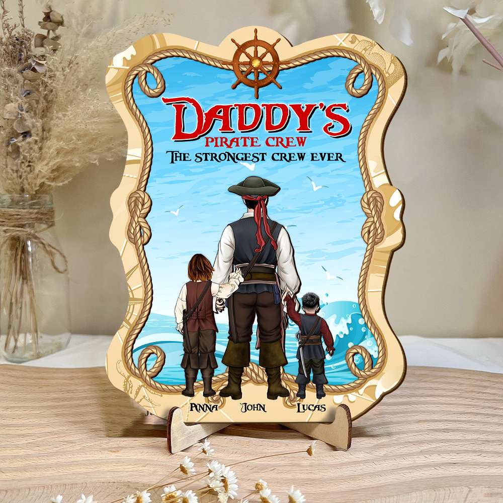 Personalized Gifts For Dad Wood Sign 02QHTN140524PA Father's Day - Wood Signs - GoDuckee