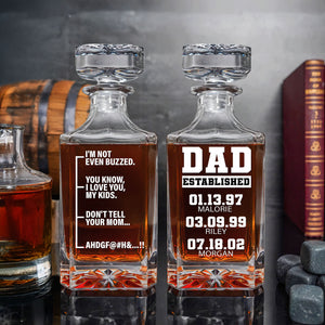Funny Whiskey Bottle Personalized Gift For Dad 03totn020525 - Whiskey Bottle - GoDuckee