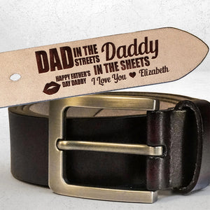 Personalized Secret Message Men's Belt 02KADT210524 - Belts - GoDuckee