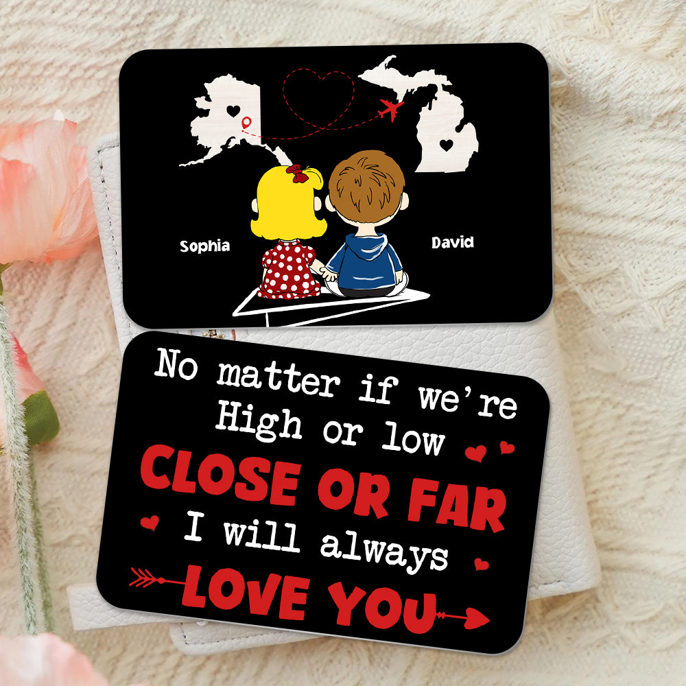 Personalized Gifts For Couple Wallet Card 03KADT281224HG - Wallet Card - GoDuckee