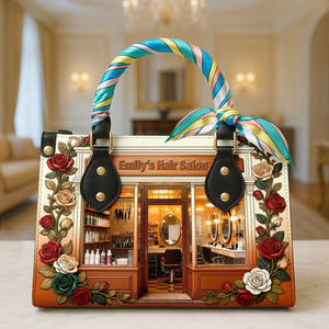 Hair Salon Leather Bag - Personalized Gifts For Hairdresser 02naqn060226 - Leather Bag - GoDuckee