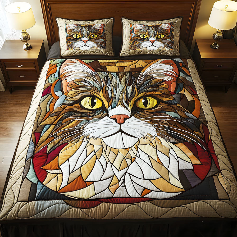 Personalized Gifts For Cat Lovers Quilt Bedding Set Special Line, Persian Cat 03TGMH200125 - Blanket - GoDuckee