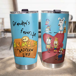 Personalized Gifts For Grandpa Tumbler 03HTMH290524 - Tumbler Cups - GoDuckee