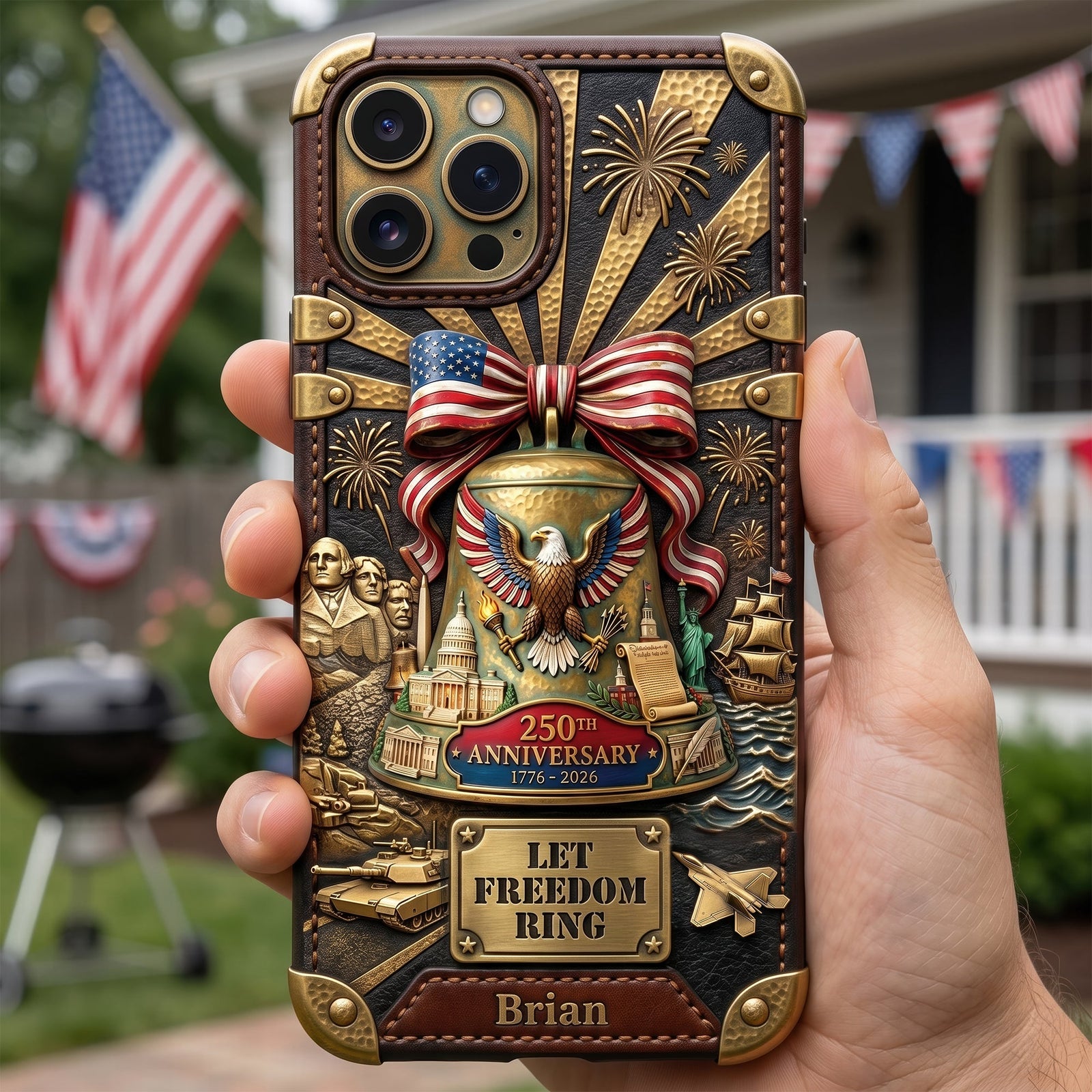 Celebrate 250th Anniversary Phonecase, Personalized Gifts For Patriots 06qhqn080526 - Phone Case - GoDuckee
