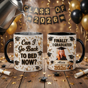 Custom Photo Finally Graduation Coffee Mug - Personalized Gifts For Graduates 01padh110526 - Coffee Mug - GoDuckee