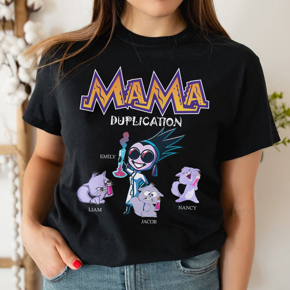 Personalized Gifts For Mom Shirt Mama Duplication 03KAPU080324 - 2D Shirts - GoDuckee