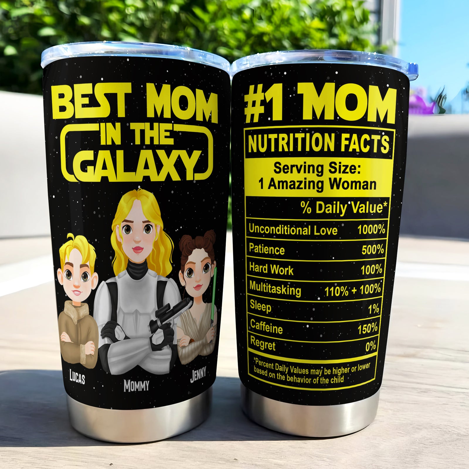 Personalized Gifts For Mom Tumbler 04tgtn270225hg Best Mom In The Galaxy - Tumbler Cup - GoDuckee